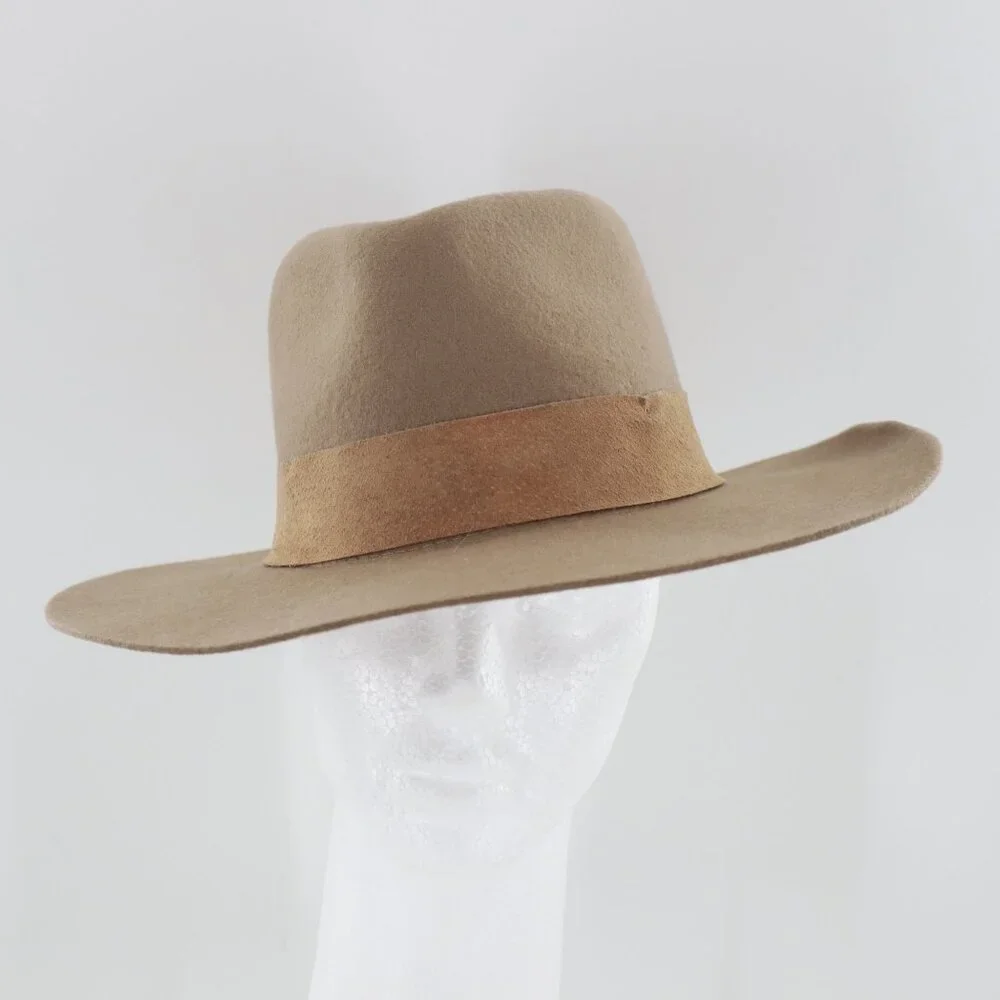 Wyeth Logan Rancher Wool Hat Unisex O/S Classic Fall Distinguished Winter Staple